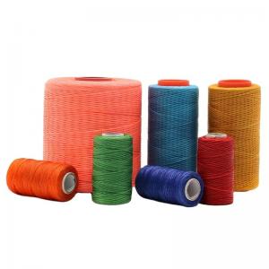 Handicraft Tool 400G Weight 0.8mm 210D Flat Waxed Sewing Thread for Hand Stitching
