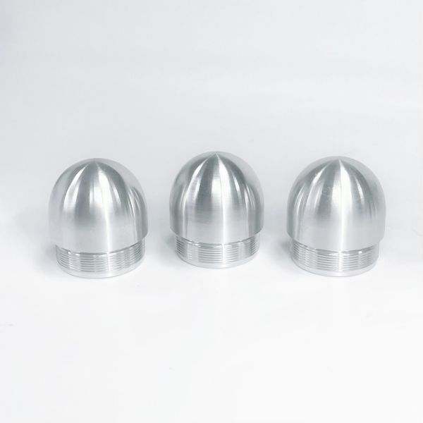 Railing Hardware Precision Aluminum Forging Parts Round End Caps