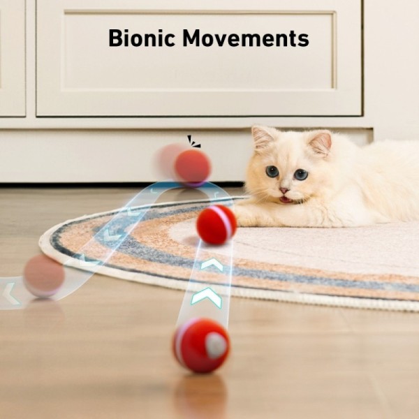 Indoor Smart Automatic Cat Toy Interactive Rechargeable Motion Activated Cat Toys