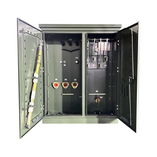 Three Phase Pad Mounted Power Distribution Transformer 300Kva 12470V Meets DOE
