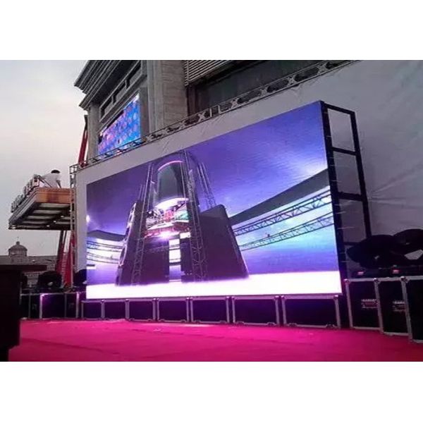 P2.6 P2.97 Hang Outdoor Rental Led Screen For Music Show Performance