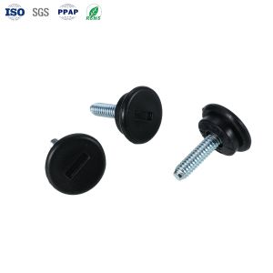 Wholesale Custom Zinc Black Plated Hand Rubberized Bolts 25x25x10cm from china suppliers