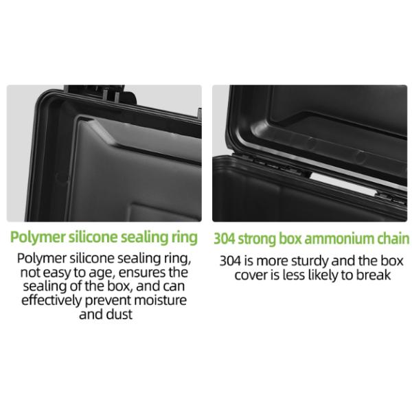 Custom OEM ABS Plastic Tool Storage Case with Dust Proof Seal