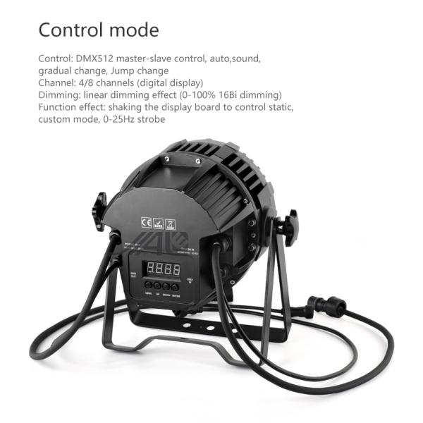 200Watt DJ Stage Lights 4 Eyes Cob 120 LED Par Lamp Energy Saving