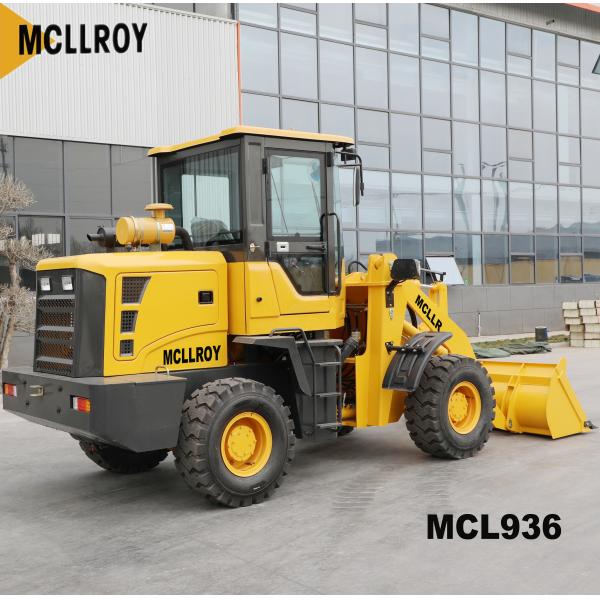 Compact Articulated 2.5 Ton Wheel Loader Middle hub Axle