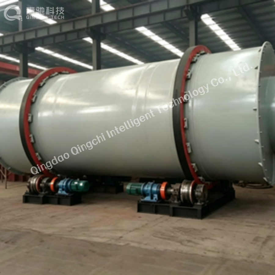 triple pass rotary drum dryer