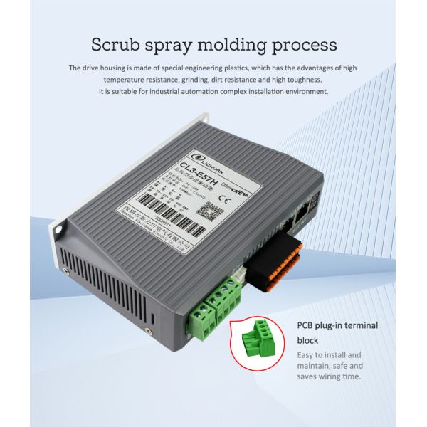 Lichuan DC Closed Loop Stepper Motor Drivers Kit 0.72N.m 2 Phase Nema17 DC24V～48V 1.2A 1000PPR