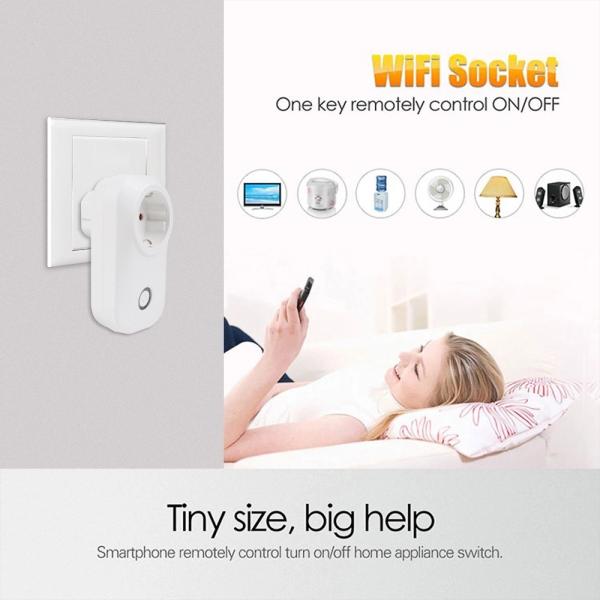 Low Electricity Consumption Smart Plug Socket With Higher RF Output Power