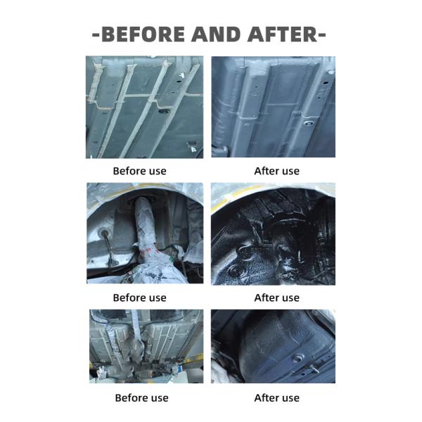 1kg Rubberized Undercoating Paint with Improved Durability Anti-Corrosion Protection and Noise Reduction for Structural Reinforcement