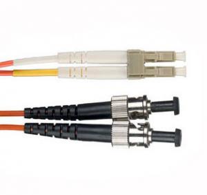 China Multimode Fiber Optic Patch Cord LC / UPC-ST / UPC PVC Or LSZH on sale