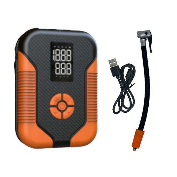 Smart Clip Socket Portable Electric Bicycle Air Pump Self-Illumination