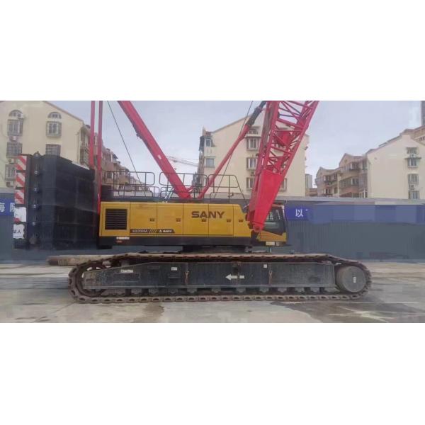 Maximum Lifting 200 Tons 19 Years Crawler Crane with 72 Meters Main Boom and 5