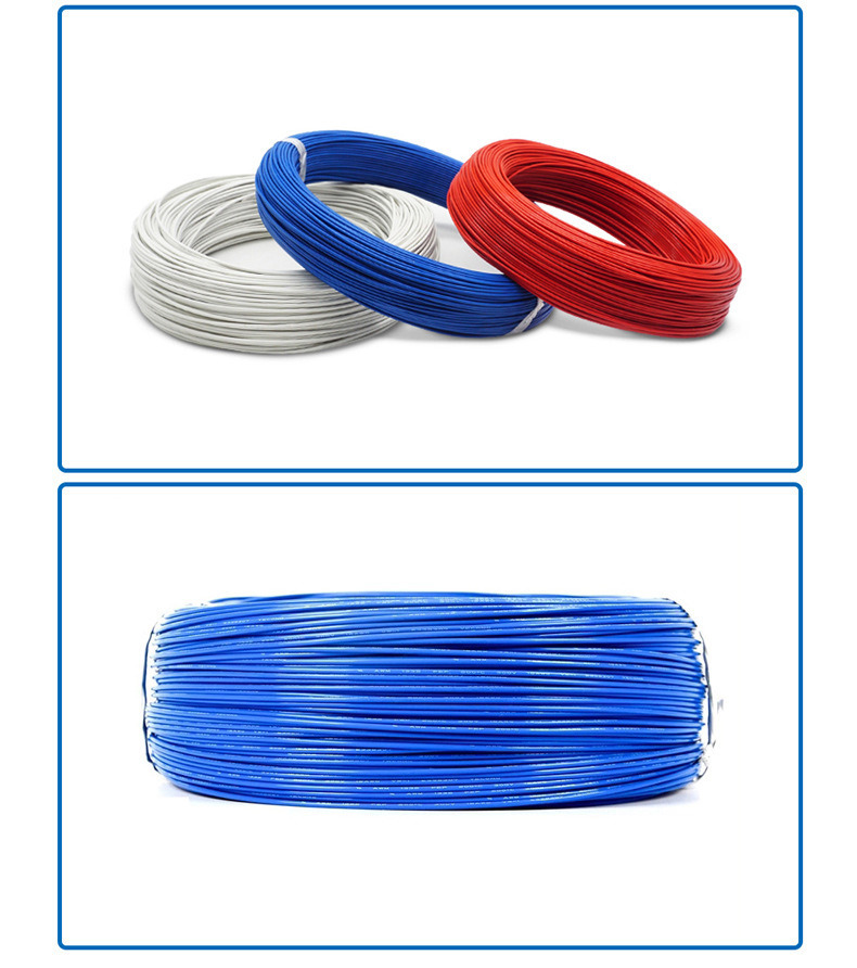 Customization UL1592 FEP Resistant Electric Silver Coated Heating Wire Durable Cable