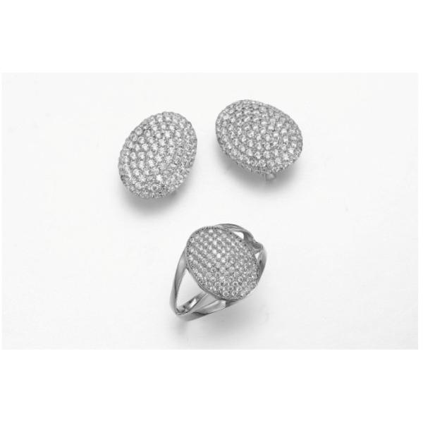"Shield StudsⅠ" Birthstone Earrings 925 Silver CZ Stud Earrings Protective