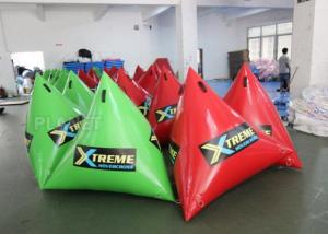 China Green Inflatable Marker Buoy / Inflatable Floating Water Park 3 Years Warranty on sale