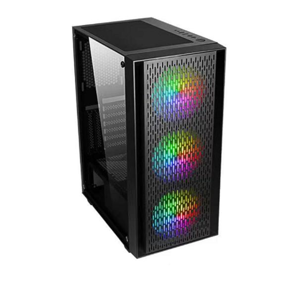 Supports ATX Micro ATX And ITX Motherboards With 7 Expansion Slots And 6 Fan Mounts For DIY Enthusiasts Gamers