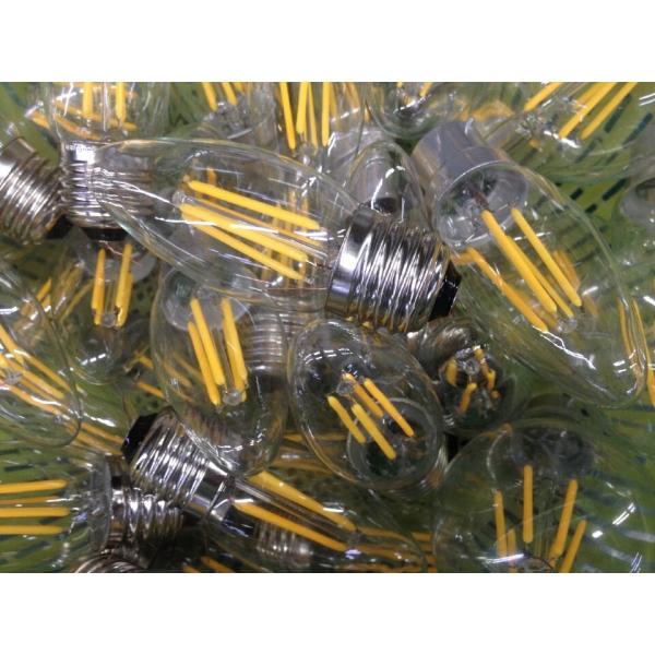 white LED candelabra bulb light E12/E14 dimmable warm white Opal