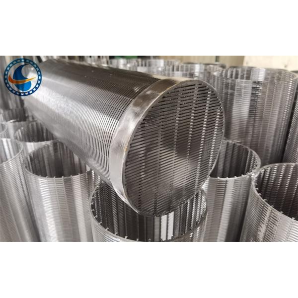 168mm Dia Continuous Slot Wedge Wire Screen Pipe For Water Process