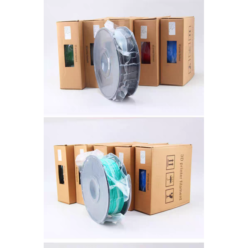 Multi Color Filament For 3D Printer PETG 1.75mm Diameter Durable Impact Resistant Printing Consumable