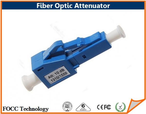 Quality Network Fiber LC UPC Singlemode Male to Female Fixed Optical Attenuator 30dB for sale