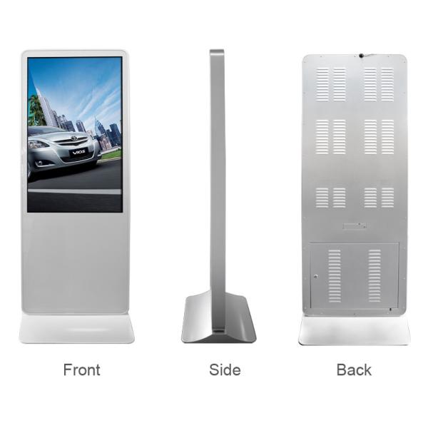 Interactive Infrared Touch Screen Information Kiosk , Full Hd Digital Signage Displays