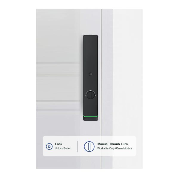 Liliwise Automatic Electric Smart Door Locks Waterproof Outdoor Fingerprint Keyless Ttlock Tuya Smart Lock With Wifi