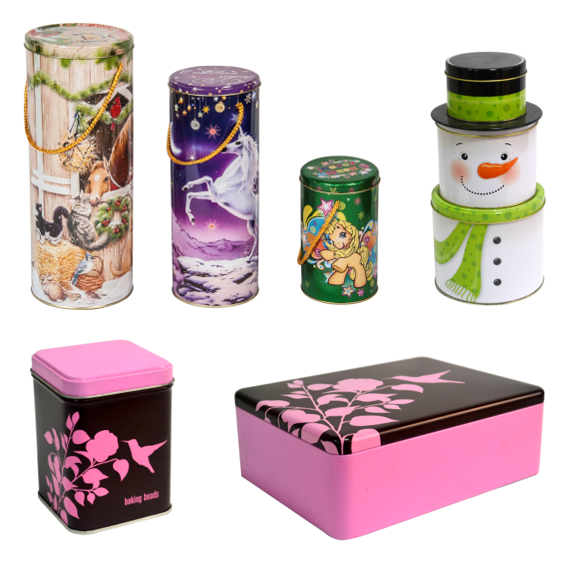 DADI Mint Candy Tins Empty Metal Candy Boxes for Bulk Mints Individually Wrapped
