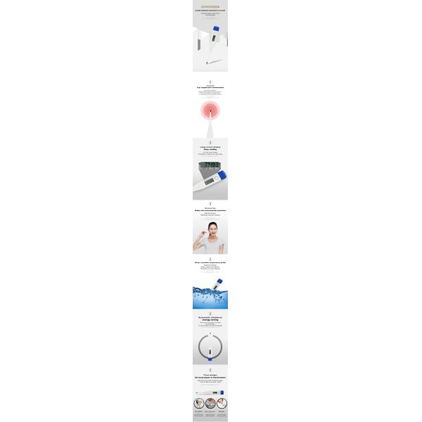 Fast Reading Measurement Digtal Clinical Digital Thermometer