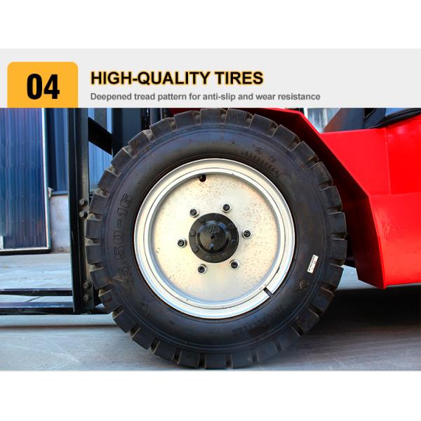 Free Shipping Affordable 1.5 to 5 Ton CE Customizable Lifting Height Efficient Material Handling Diesel Forklift Truck