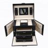 Locked Portable Jewelry Display Cases , Portable Earring Organizer Box for sale