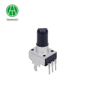 Single Connection 9mm Insulated Shaft industrial Rotary Potentiometer B5K 50K