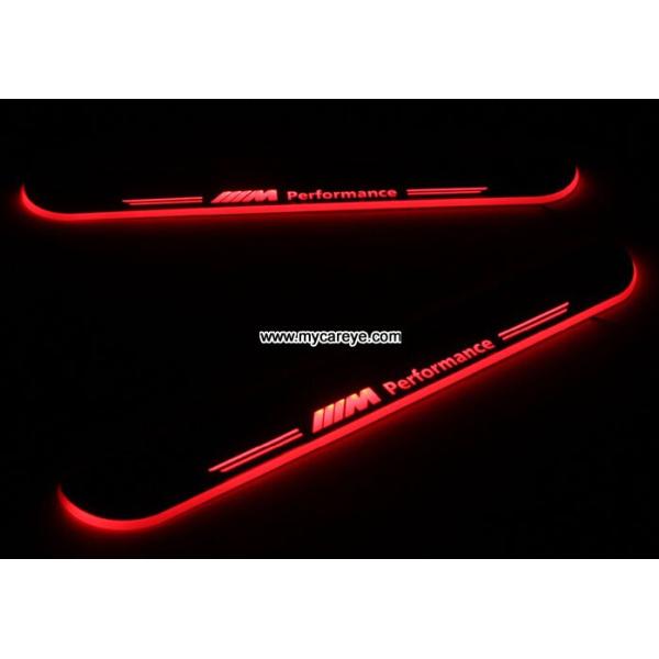 BMW M6 car led door courtesy light logo projector sill door pedal