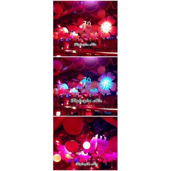 Hanging Inflatable Decorative Flower for Wedding, Party, Stage and Events