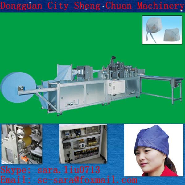 Overall Automation Non-woven Surgical Cap Making Machine