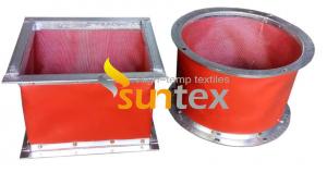 Wholesale Flexible Thermal Fireproof Material Pu Coated Fiberglass Fabric flexible duct connector from china suppliers