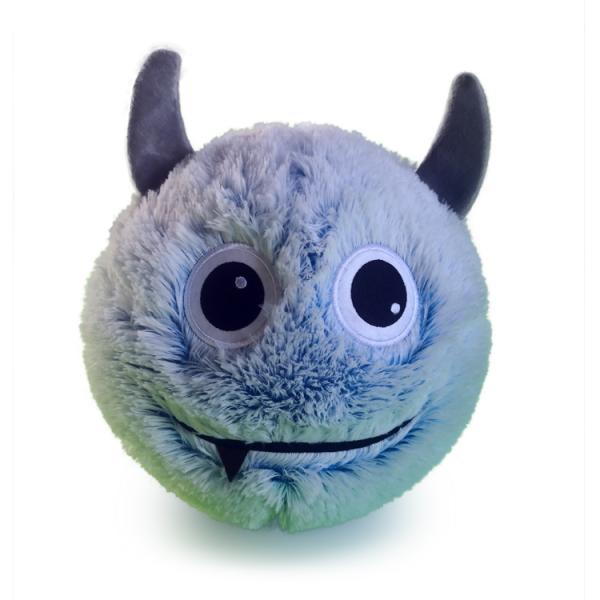 Diameter 9'' Small Kids Plush Toy with Inflatable Fabric Furry Fluffy Balls and Pump