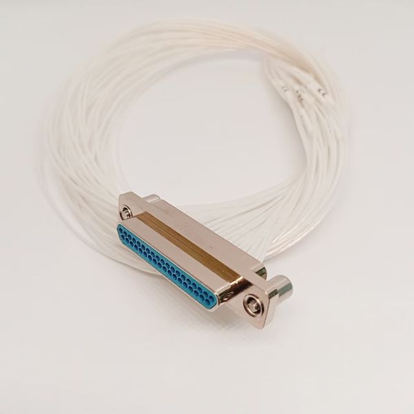 J30J-51ZKL-A3 51-Pin Aerospace Electrical Connector with External Cable Clamp for High Reliability Aviation Applications