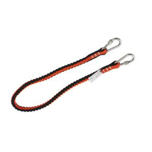 China Polyester Adjustable Safety Lanyard Work Restraint Rope 900 To 1400mm on sale