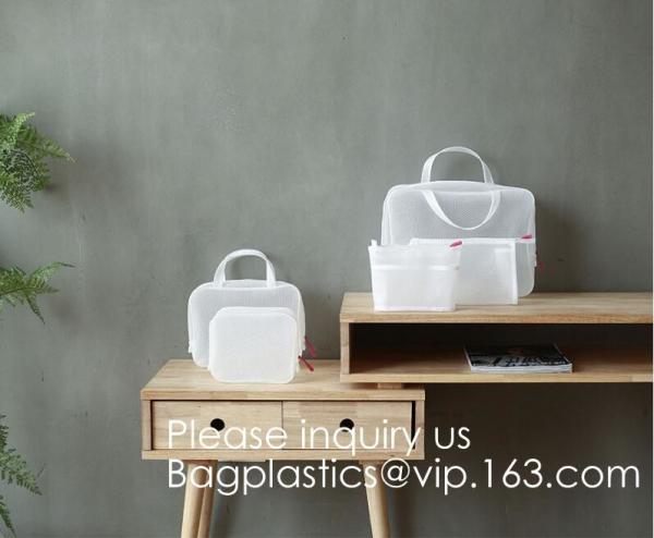 Custom Clear Pvc Lady Handbag Set Transparent Beach Tote Bag With Inner Pouch,Shoulder Tote Holographic PVC Beach Bag