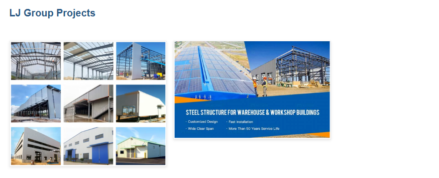 High Quality Prefabricated Steel Structure Industrial Warehouse/Workshop for Sale