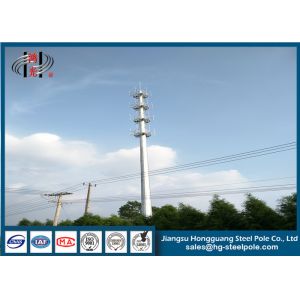 China Steel Monopole Broadcasting Telecommunication Towers For China Tower Industry on sale