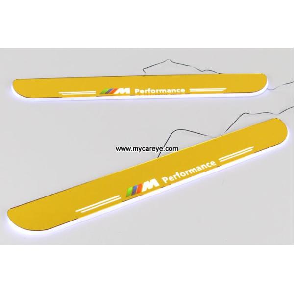 BMW M6 car led door courtesy light logo projector sill door pedal
