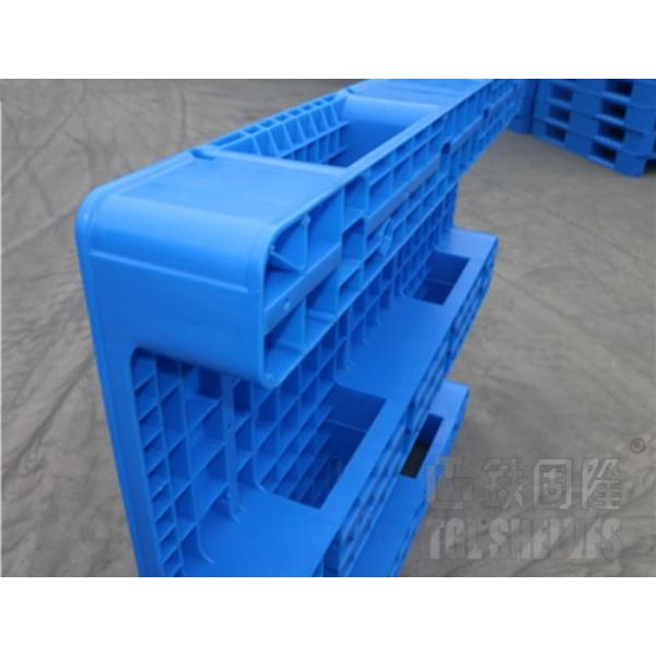 Heavy Duty Plastic Euro Pallets 17.5kgs Weight 6T Static load