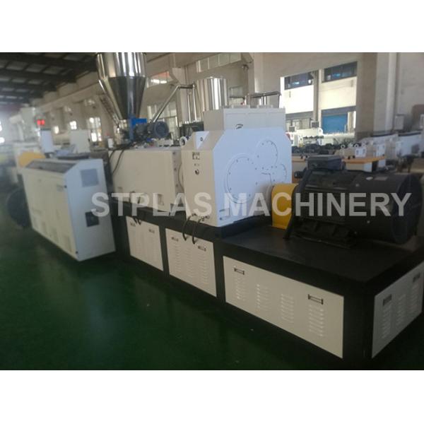 Durable Plastic Recycling Pellet Machine / PVC pelletizing machine With Hot Cutting