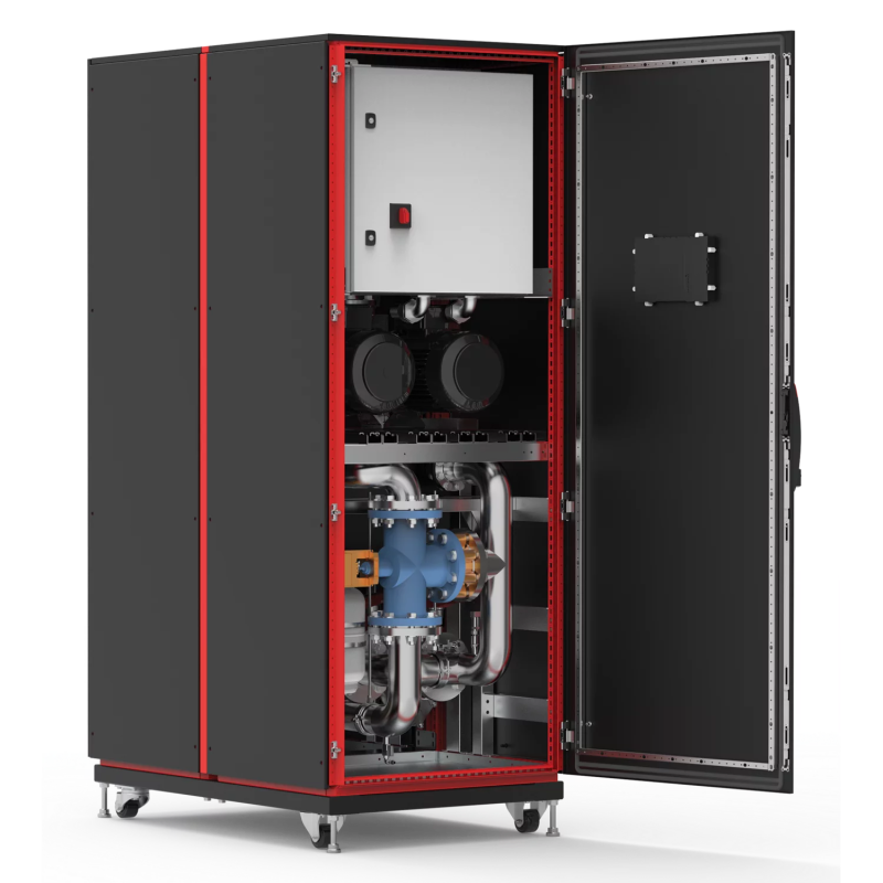 SVG Cooling Solution With Liquid Based Precision Cooling For High-Density Thermal Loads