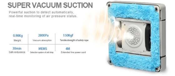 glass mop smart vacuum clean window robot cleaner aspirateur laser automatic window robot