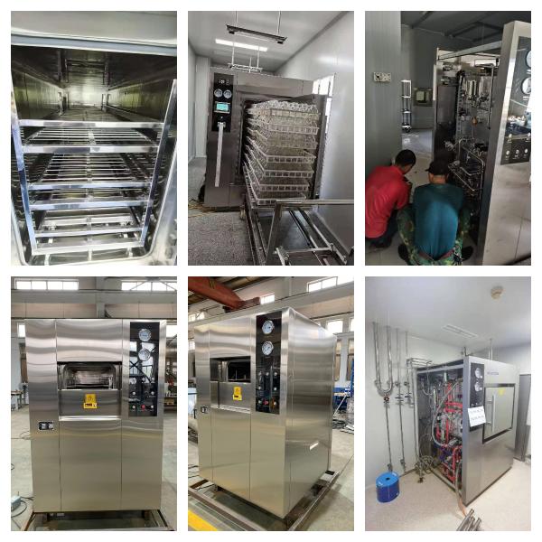 250L Healthcare Sterilization Single or Double Door Horizontal Rectangular Autoclave