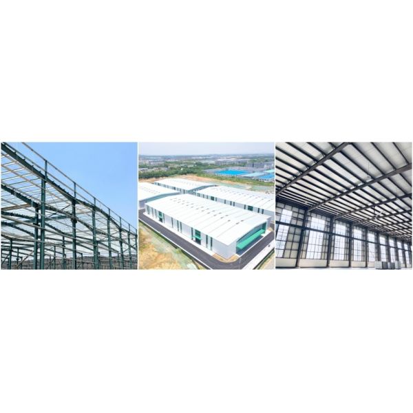 Industrial Commercial Steel Structure Shed Workshop Windproof OEM