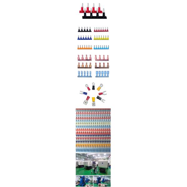 Multi-Color Insulated Nylon Copper Wire Ferrule Crimp Pin Terminal Tubular Terminal Wiring Accessories Lug