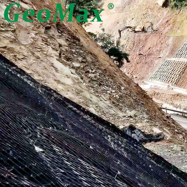 Slope Stabilization Welded Geocell HDPE 150mm Height Perforated Black ESCR High OIT